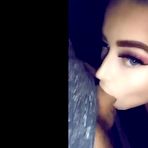 First pic of Hefty breasted teenie is anxiously deepthroating a humungous hard-on while touching another one at the same time