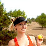 First pic of Freya Mayer Sporty Blonde Loves Tennis