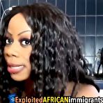 Second pic of Glorious Ebony Whore Grinding A Firm White Piston - EPORNER