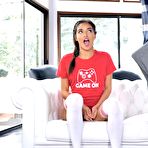 First pic of Gorgeous Gamer-girl Emily Willis looses bet - AmateurPorn