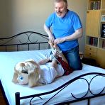 Second pic of bound-ticklish-girl | Jennifer - Mysterious Tickling Part 7 of 7