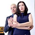 First pic of OfficePOV - Double penetration anal fuck threesome with Lina Love on PornHD - AmateurPorn