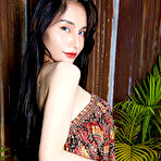 First pic of Kwan Busty Inked Asian Model
