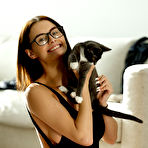 First pic of Stella Barry in Black Lingerie