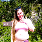Second pic of Lana Del Lust in Hippie Hike Flashing - Prime Curves