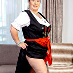 First pic of Big breasted mature Abby Tits loves to get fucked by two handymen at the same time - Mature.nl