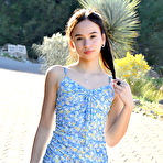 Third pic of Dakota In a Cute Dress