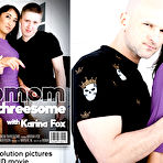 Fourth pic of Hot stepmom Karina needs help from her two stepsons - Mature.nl