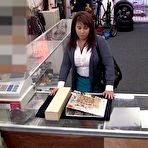 Second pic of XXXPAWN - Busty Amateur Desperate For Cash Fucks Store Owner In Backroom - AmateurPorn