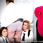 Fourth pic of The evil stepmoms are back and now they are the kinkiest teachers young Maya and her friend Aurora S - Mature.nl