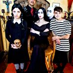 First pic of FamilyStrokes - Lustful Stepfamily Celebrates Holloween By Having Hardcore Parody Orgy on PornHD - AmateurPorn