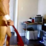 Fourth pic of BOB MILGATE IS A TOTAL SLUT  CLEANING IN PANTYHOSE AND HEELS - AmateurPorn