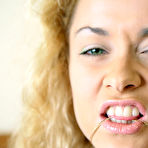 Fourth pic of avErotica Beata in Checked bed