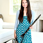 First pic of Liz Jordan devours her music tutor's massive black shaft