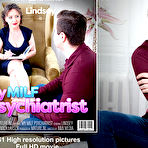 Fourth pic of MILF psychiatrist Lindsey treats her young patient with lots of love - Mature.nl