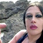 Third pic of Dirty Angelina | Amazing Public Blowjob at the Sea - Blowjob & Handjob