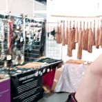 Third pic of Dom-Team | There runs me a Little slave in my booth immediately caught and kept ;-)