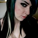 First pic of Punk girlfriend flashing her perky tits