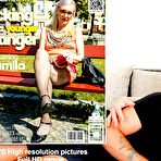 Fourth pic of Mature Jamila fucking and sucking a younger guy at home - Mature.nl