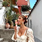 Third pic of INSTA - Kara del Toro - Eating Gelato & At the Eiffel Tower  9/1/2022 | Phun.org Forum