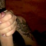 Second pic of A stranger recognized me on the street and suggested to do a blowage. I agreed and gulped his jizz. TATTOOSLUTWIFE