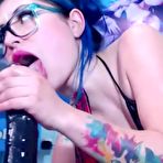 Fourth pic of Worthless Bimbo Destroys Butthole With Fucking Machine and Fist + Squirts - AmateurPorn