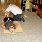 Second pic of bound-ticklish-girl | Isabel - Prisoner Isabel transported Teil 5 von 7