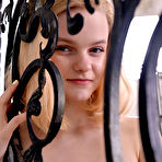 Second pic of Lucy Foster Stocking Blonde on Stairs