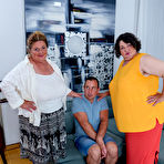 First pic of The evil stepmoms Edina and Jana make this young guy please them in every way - Mature.nl