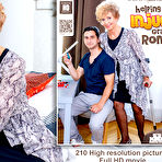Fourth pic of Injured Granny Romana needs help from her pussy loving horny toyboy - Mature.nl