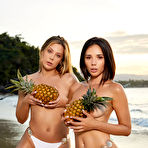 Second pic of Eve Sweet Posing with Avery Cristy