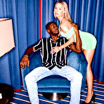 Second pic of Summer Vixen takes a gigantic black shaft up her ass