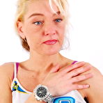 Fourth pic of WatchGirls.net | Lilly wearing a huge metal watch