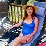 First pic of Mature Olivia Johnson has a natural hairy pussy - Free Mature.nl content
