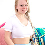 First pic of Anna X in Glass Dildo Masturbation by Abby Winters | abbywintersmodels.com