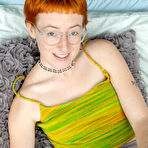 First pic of Yvie in Ginger Hairy Armpits by Abby Winters | abbywintersmodels.com