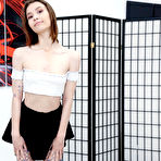 First pic of Kitty Doll gets all pleasure holes gangbanged by four guys