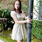 First pic of Ava Davis in Cute Dress at ATK Girlfriends - Free Naked Picture Gallery at Nudems