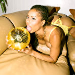 Second pic of Busty Kira Noir in Yellow