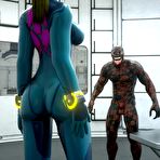 First pic of Evil Creature Fucks A 3D Blonde Girl