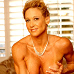 Third pic of Dena Anne - Topless On the Bed at Beautease - All Nude Pics