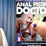 Fourth pic of Caro La Petite Bombe is a nympho MILF who gets an anal fisting treatment at the doctor - Mature.nl