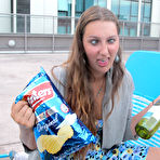 Second pic of Cleo in Australia Day at Girls Out West - Prime Curves