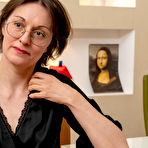 First pic of Skinny mature Barabara masturbates at home - Mature.nl