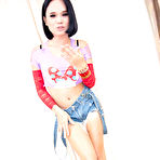 First pic of Overall Shorts Doggy Style Creampie