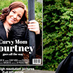 Fourth pic of When big butt mom Courtney takes off her clothes she goes wild - Mature.nl