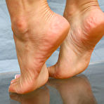 Third pic of Alexis Breeze Soles on Glass Remastered - Foot Fetish Daily: The #1 Foot Fetish Site on the Internet