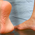 Fourth pic of Alexis Breeze Soles on Glass Remastered - Foot Fetish Daily: The #1 Foot Fetish Site on the Internet