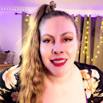 First pic of Lana Del Lust in Purple Bra Floral Robe - Prime Curves