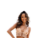 Second pic of Putri Cinta Sexy Babe Posing on Sand